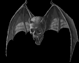 Evil Overkill Bat Skull